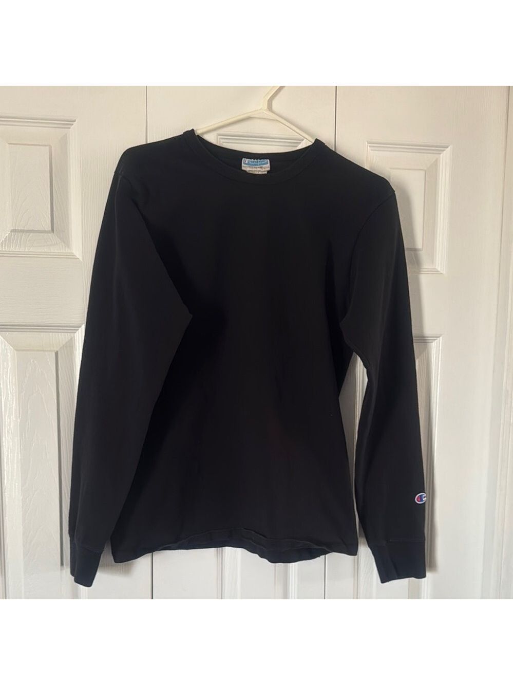 Champion Black Long Sleeve Tee Size M